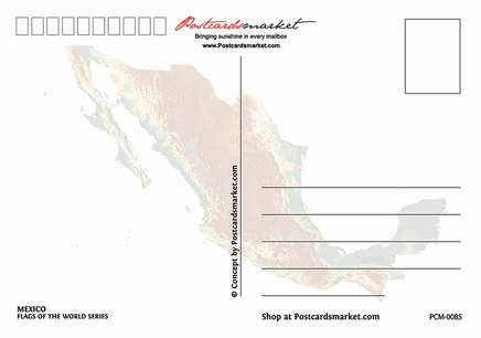North America | MEXICO - FW (country No. 10) - top quality approved by www.postcardsmarket.com specialists