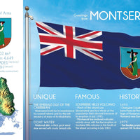 North America | MONTSERRAT - FW - top quality approved by www.postcardsmarket.com specialists