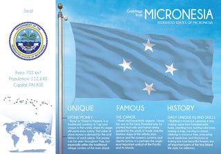 Oceania | Micronesia - FW (country No. 179) - top quality approved by www.postcardsmarket.com specialists