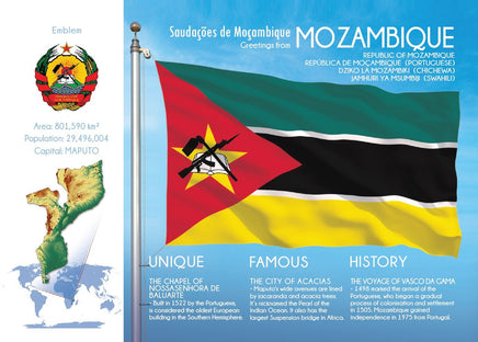 AFRICA | MOZAMBIQUE - FW (country No. 46) - top quality approved by www.postcardsmarket.com specialists