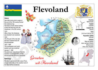 Europe | Netherlands Provinces - Flevoland _ MOTW - top quality approved by www.postcardsmarket.com specialists