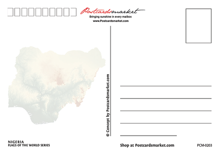 AFRICA | NIGERIA - FW (country No. 7) - top quality approved by www.postcardsmarket.com specialists