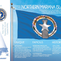 Oceania | Northern Mariana Islands - FW - top quality approved by www.postcardsmarket.com specialists