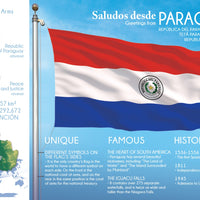 South America | Paraguay - FW (country No. 104) - top quality approved by www.postcardsmarket.com specialists
