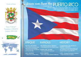 North America | Puerto Rico - FW - top quality approved by www.postcardsmarket.com specialists