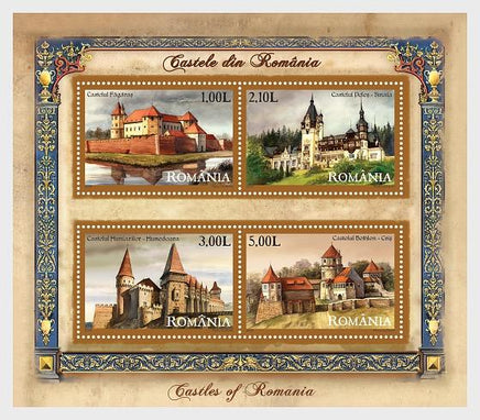 * Stamps | Romania 2008 Castles - top quality approved by www.postcardsmarket.com specialists