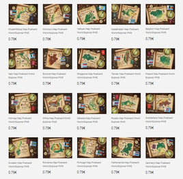 Collector's pack: All 27 PWE postcards available - top quality approved by www.postcardsmarket.com specialists