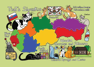 Drawings: 5 x Titina and Friends - Slovakia (bundle of 5 cards) - top quality approved by www.postcardsmarket.com specialists