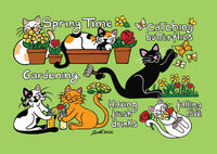 
              D023 Drawings: 5 x Titina and Friends - Spring Time (bundle of 5 cards) - top quality approved by www.postcardsmarket.com specialists
            