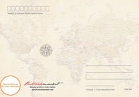 Sweden Map Postcard World Explorer PWE - top quality approved by www.postcardsmarket.com specialists