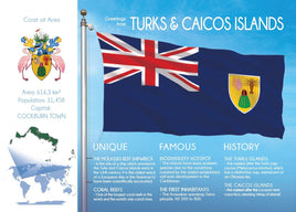 North America | TURKS & CAICOS ISLANDS - FW - top quality approved by www.postcardsmarket.com specialists