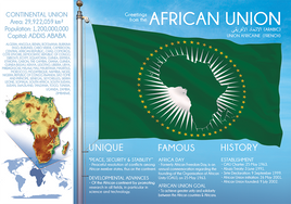 AFRICA | AFRICAN UNION- FW - top quality approved by www.postcardsmarket.com specialists