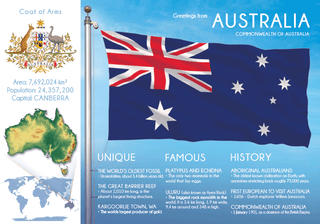 Oceania | AUSTRALIA - FW (Country No. 55) - top quality approved by www.postcardsmarket.com specialists