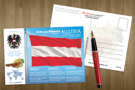 Europe | AUSTRIA - FW (country No. 96) - top quality approved by www.postcardsmarket.com specialists
