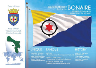 South America | BONAIRE - FW - top quality approved by www.postcardsmarket.com specialists