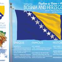 Europe | BOSNIA & HERZEGOVINA - FW (country No. 133) - top quality approved by www.postcardsmarket.com specialists