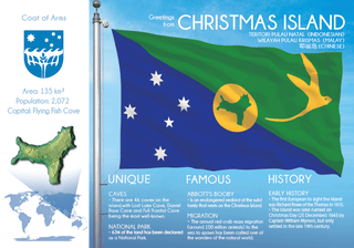 Oceania | CHRISTMAS ISLAND - FW - top quality approved by www.postcardsmarket.com specialists