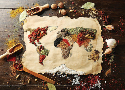 Photo: Taste of the world (bundle x 5 pieces) - top quality approved by www.postcardsmarket.com specialists