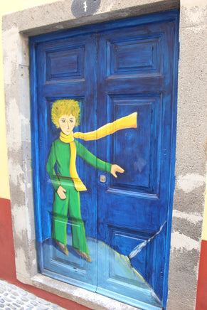 Photo: Just a simple door (Little Prince) (bundle x 5 pieces) - top quality approved by www.postcardsmarket.com specialists