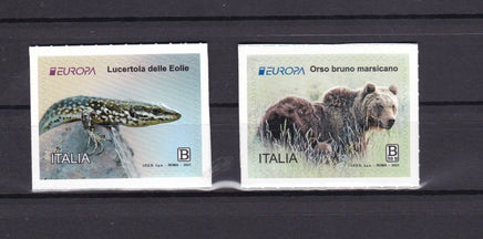Stamps - Italy Europa 2021 Stamps Endangered National Wildlife - top quality approved by Postcards Market specialists