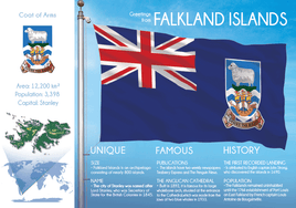 South America | FALKLAND ISLANDS - FW - top quality approved by www.postcardsmarket.com specialists
