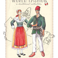 World Fashion Historical Collection - Canada_French style (bundle x 5 pieces) - top quality approved by Postcards Market specialists