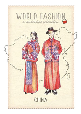World Fashion Historical Collection - China (bundle x 5 pieces) - top quality approved by Postcards Market specialists