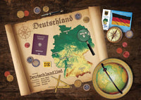 Germany Map Postcard World Explorer PWE - top quality approved by www.postcardsmarket.com specialists