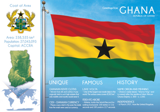 AFRICA | GHANA - FW (country No. 47) - top quality approved by www.postcardsmarket.com specialists
