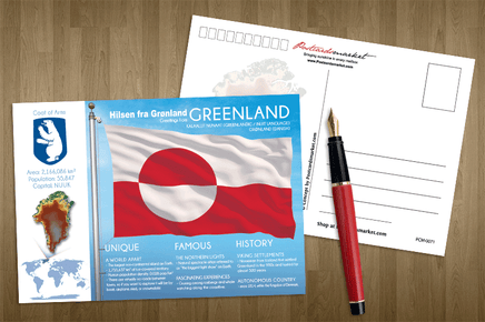 Europe | North America | GREENLAND - FW - top quality approved by www.postcardsmarket.com specialists