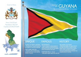 South America | GUYANA - FW (country No. 160) - top quality approved by www.postcardsmarket.com specialists