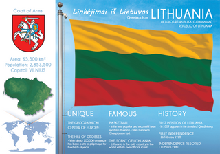 Europe | LITHUANIA - FW (country No. 139) - top quality approved by www.postcardsmarket.com specialists