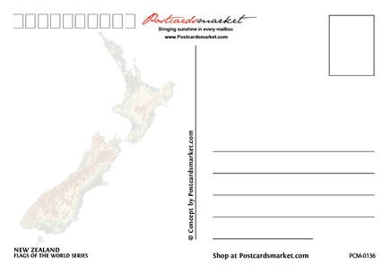 Oceania | NEW ZEALAND - FW (country No. 124) - top quality approved by www.postcardsmarket.com specialists