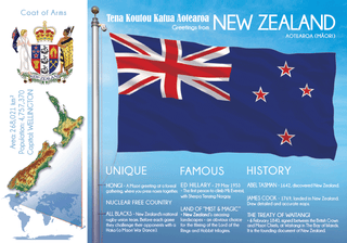 Oceania | NEW ZEALAND - FW (country No. 124) - top quality approved by www.postcardsmarket.com specialists