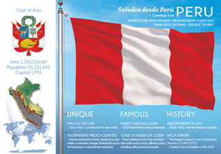 South America | PERU - FW (country No. 43) - top quality approved by www.postcardsmarket.com specialists
