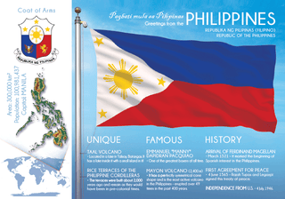 Asia | PHILIPPINES - FW (country No. 13) - top quality approved by www.postcardsmarket.com specialists