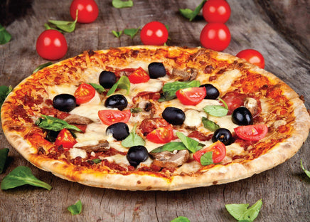 Photo: 5x Pizza (bundle x 5 pieces) - top quality approved by www.postcardsmarket.com specialists
