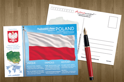 Europe | POLAND - FW (country No. 38) - top quality approved by www.postcardsmarket.com specialists