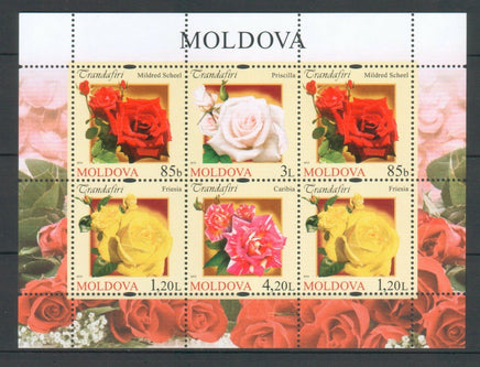 * Stamps | Moldova 2012 - Roses - top quality approved by www.postcardsmarket.com specialists