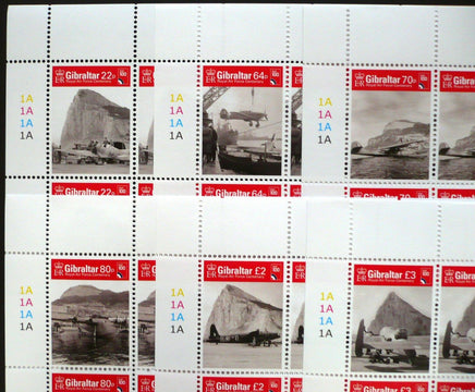 * Stamps | Gibraltar 2018 Royal Air Force Centenary - Gibraltar stamps - top quality approved by www.postcardsmarket.com specialists