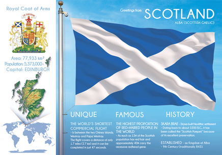 Europe | SCOTLAND - FW - top quality approved by www.postcardsmarket.com specialists