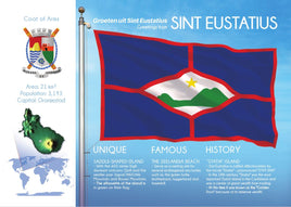 North America | SINT EUSTATIUS - FW - top quality approved by www.postcardsmarket.com specialists
