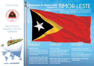 Asia | East Timor - FW - Timor-Leste (country No. 153) - top quality approved by www.postcardsmarket.com specialists