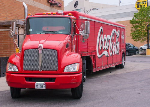 Photo: 5 x Coca-Cola American Truck (bundle of 5 cards) - top quality approved by www.postcardsmarket.com specialists