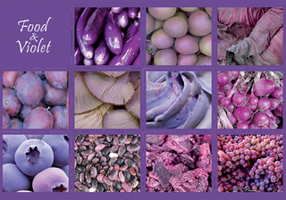 Photo: Food & Violet (bundle x 5 pieces) - top quality approved by www.postcardsmarket.com specialists